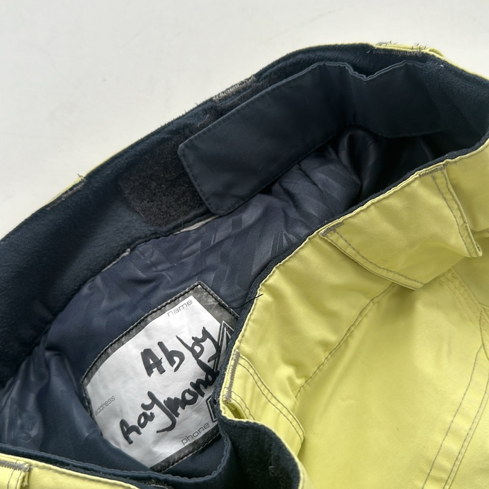 Volcom Snow Winter pants yellow lime youth kids size M - Picture 8 of 10
